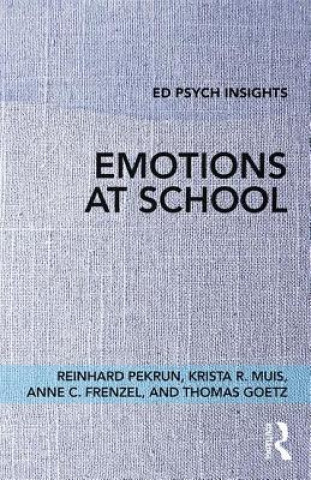 Carte Emotions at School Reinhard Pekrun