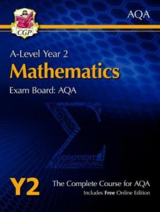 Buch A-Level Maths for AQA: Year 2 Student Book with Online Edition CGP Books