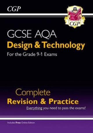 Book Grade 9-1 Design & Technology AQA Complete Revision & Practice (with Online Edition) CGP Books