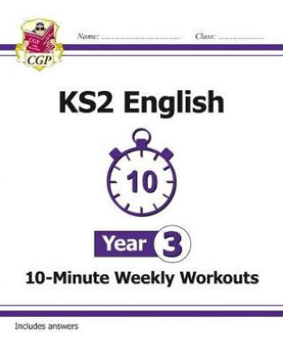 Book KS2 English 10-Minute Weekly Workouts - Year 3 