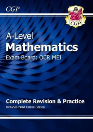 Könyv A-Level Maths OCR MEI Complete Revision & Practice (with Online Edition) CGP Books