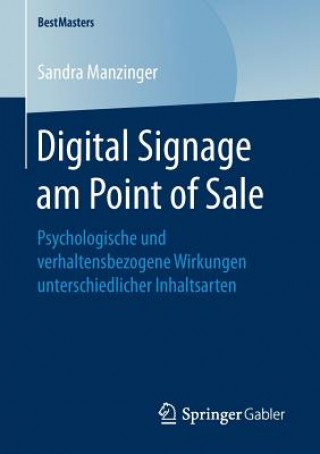 Könyv Digital Signage am Point of Sale Sandra Manzinger