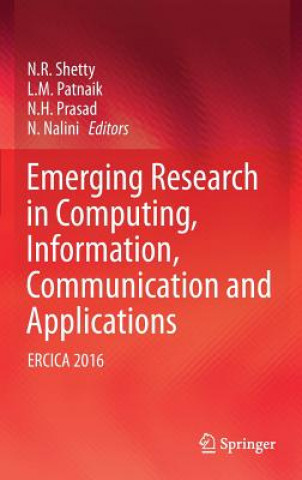 Boek Emerging Research in Computing, Information, Communication and Applications N. R. Shetty