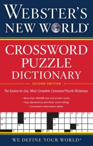 Book Webster's New World Crossword Puzzle Dictionary Jane Shaw Whitfield