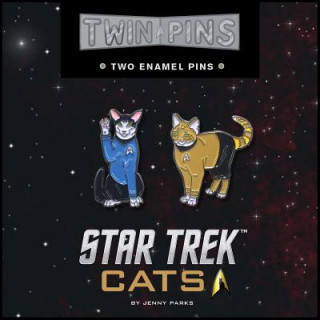 Carte Star Trek Cats Twin Pins Jenny Parks