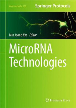 Book MicroRNA Technologies Min Jeong Kye