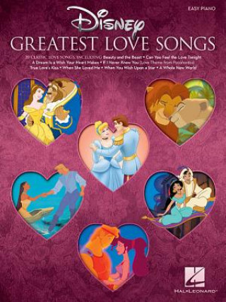 Kniha Disney Greatest Love Songs Hal Leonard Corp