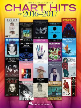 Carte CHART HITS OF 2016-2017 Hal Leonard Corp