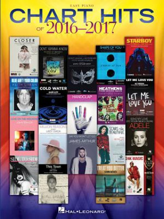 Knjiga CHART HITS OF 2016-2017 Hal Leonard Corp