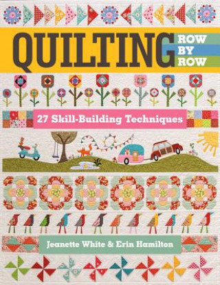 Book Quilting Row by Row Jeanette White