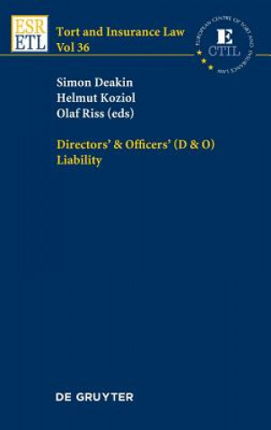 Livre Directors & Officers (D & O) Liability Simon Deakin