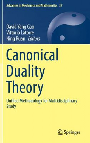 Livre Canonical Duality Theory David Gao