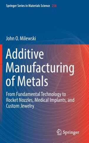 Kniha Additive Manufacturing of Metals John O. Milewski