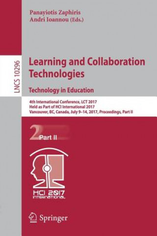 Kniha Learning and Collaboration Technologies. Technology in Education Panayiotis Zaphiris