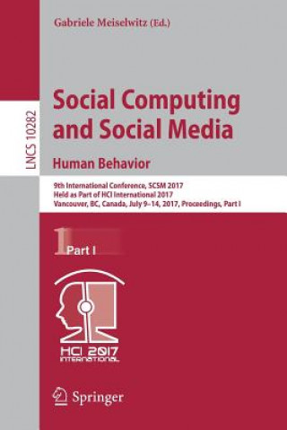 Könyv Social Computing and Social Media. Human Behavior Gabriele Meiselwitz