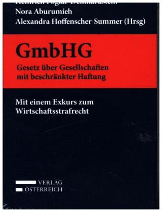 Книга GmbHG - Gesetz über Gesellschaften mit beschränkter Haftung Heinrich Foglar-Deinhardstein