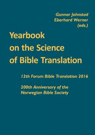 Kniha Yearbook on the Science of Bible Translation Gunnar Johnstad