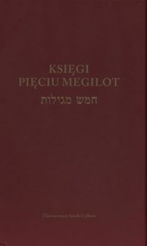 Książka Ksiegi Pieciu Megilot 