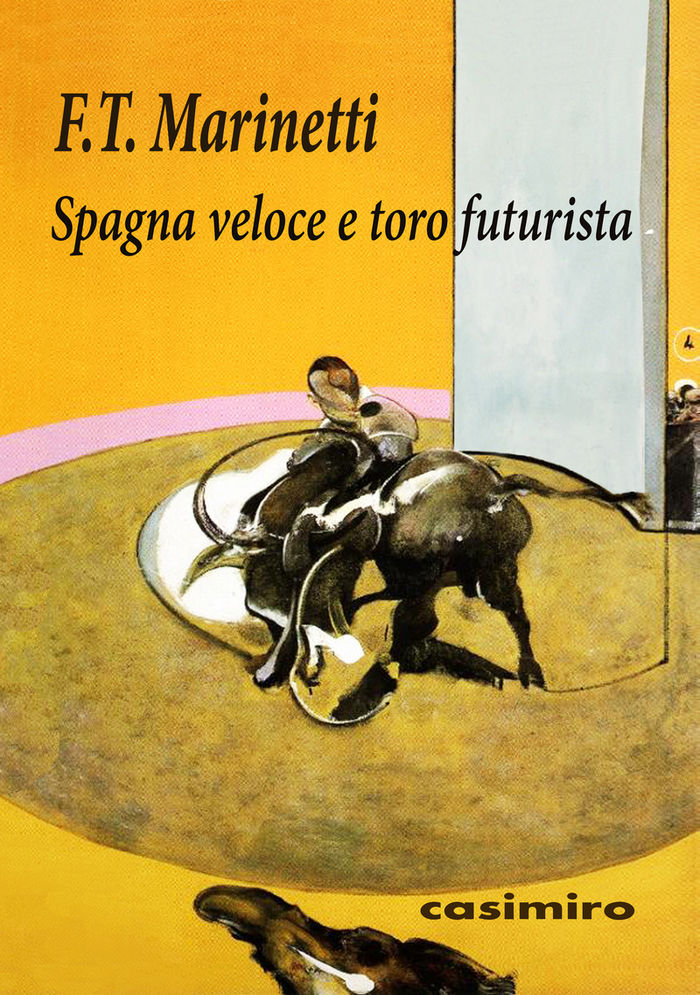 Książka Spagna veloce e toro futurista Filippo Tommaso Marinetti