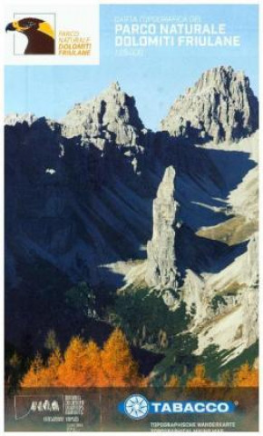 Tiskovina Parco naturale Dolomiti friulane 1:25.000 