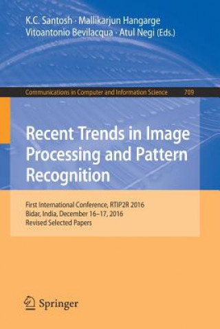 Buch Recent Trends in Image Processing and Pattern Recognition K. C. Santosh