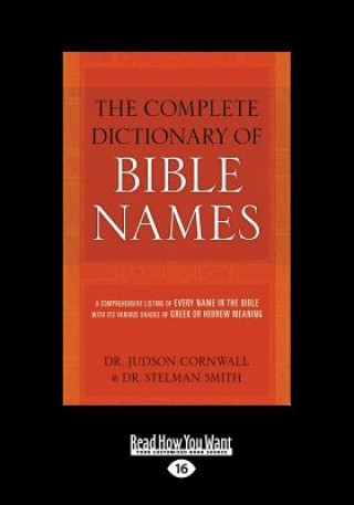 Knjiga COMP DICT OF BIBLE NAMES (LARG Stelman Smith