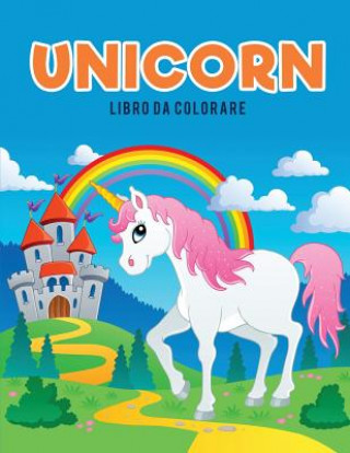Kniha Unicorn libro da colorare Coloring Pages for Kids