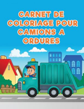 Carte Carnet de coloriage pour camions a ordures Coloring Pages for Kids