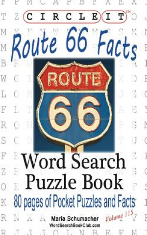 Книга Circle It, U.S. Route 66 Facts, Word Search, Puzzle Book Lowry Global Media LLC