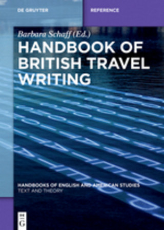 Książka Handbook of British Travel Writing Barbara Schaff