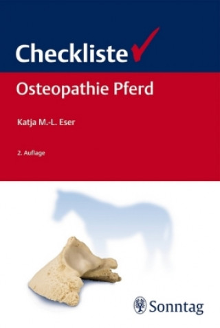 Kniha Checkliste Osteopathie Pferd Katja Eser