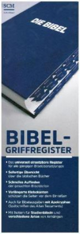 Joc / Jucărie Bibel-Griffregister blau 
