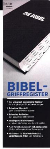 Játék Bibel-Griffregister schwarz 