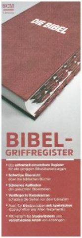 Hra/Hračka Bibel-Griffregister rot 