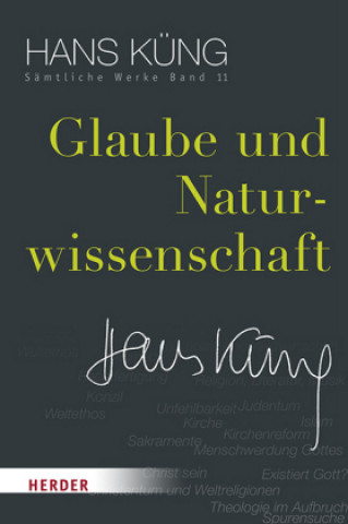 Carte Glaube und Naturwissenschaft Hans Küng