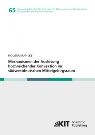 Kniha Mechanismen der Auslösung hochreichender Konvektion im südwestdeutschen Mittelgebirgsraum Holger Matthias Mahlke