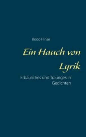 Kniha Ein Hauch von Lyrik Bodo Hinse