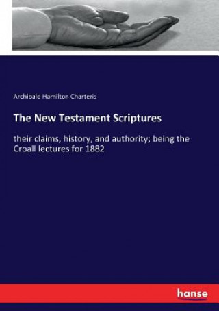 Buch New Testament Scriptures Archibald Hamilton Charteris