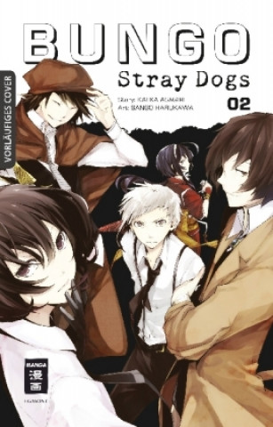 Könyv Bungo Stray Dogs 02 Kafka Asagiri