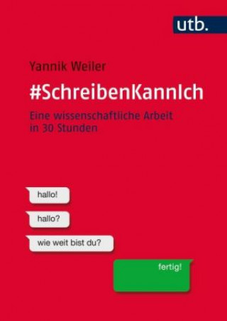 Könyv #SchreibenKannIch Yannick Weiler