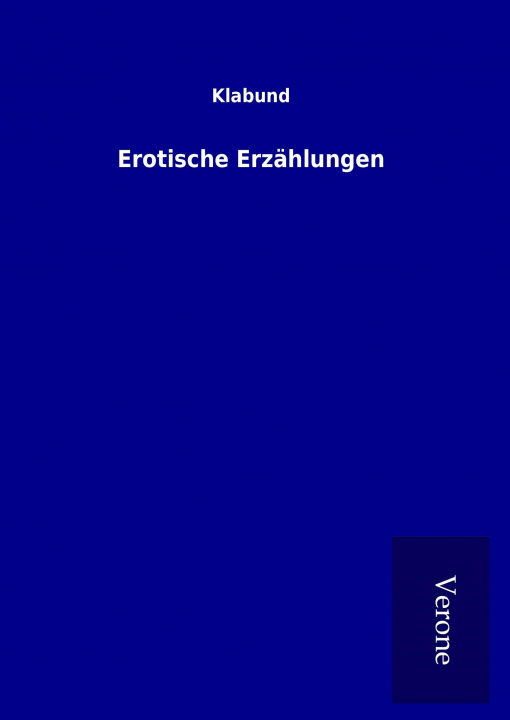 Libro Erotische Erzählungen Klabund