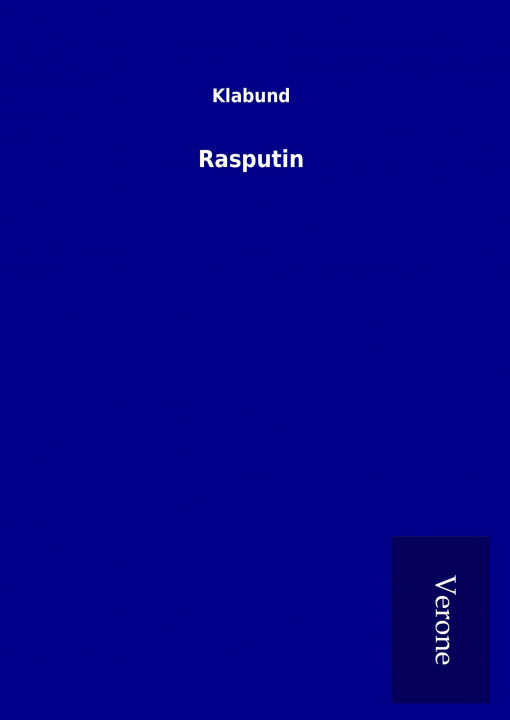 Knjiga Rasputin Klabund