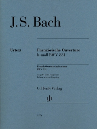 Buch Französische Ouvertüre h-moll BWV 831 Johann Sebastian Bach