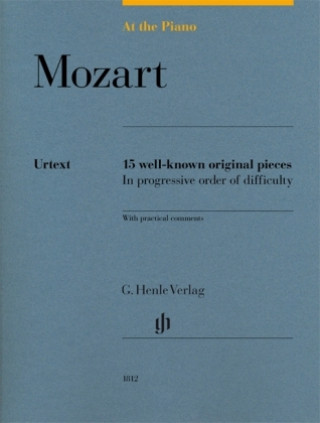 Kniha At the Piano - Mozart Wolfgang Amadeus Mozart