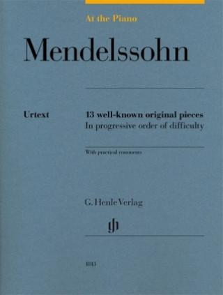 Kniha At the Piano - Mendelssohn Felix Mendelssohn Bartholdy