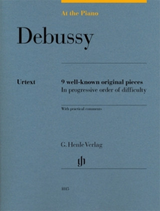 Könyv At the Piano - Debussy Claude Debussy
