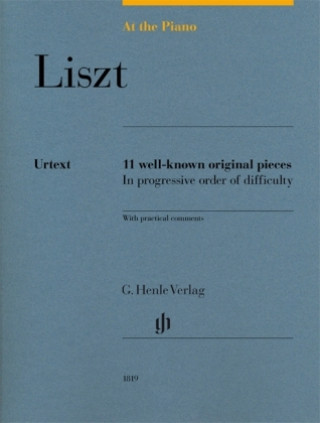 Kniha At the Piano - Liszt Franz Liszt