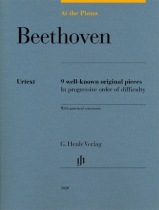 Kniha At the Piano - Beethoven Ludwig van Beethoven