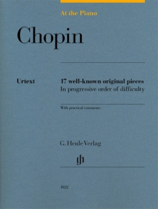 Kniha At the Piano - Chopin Frédéric Chopin