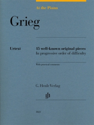 Kniha At the Piano - Grieg Edvard Grieg